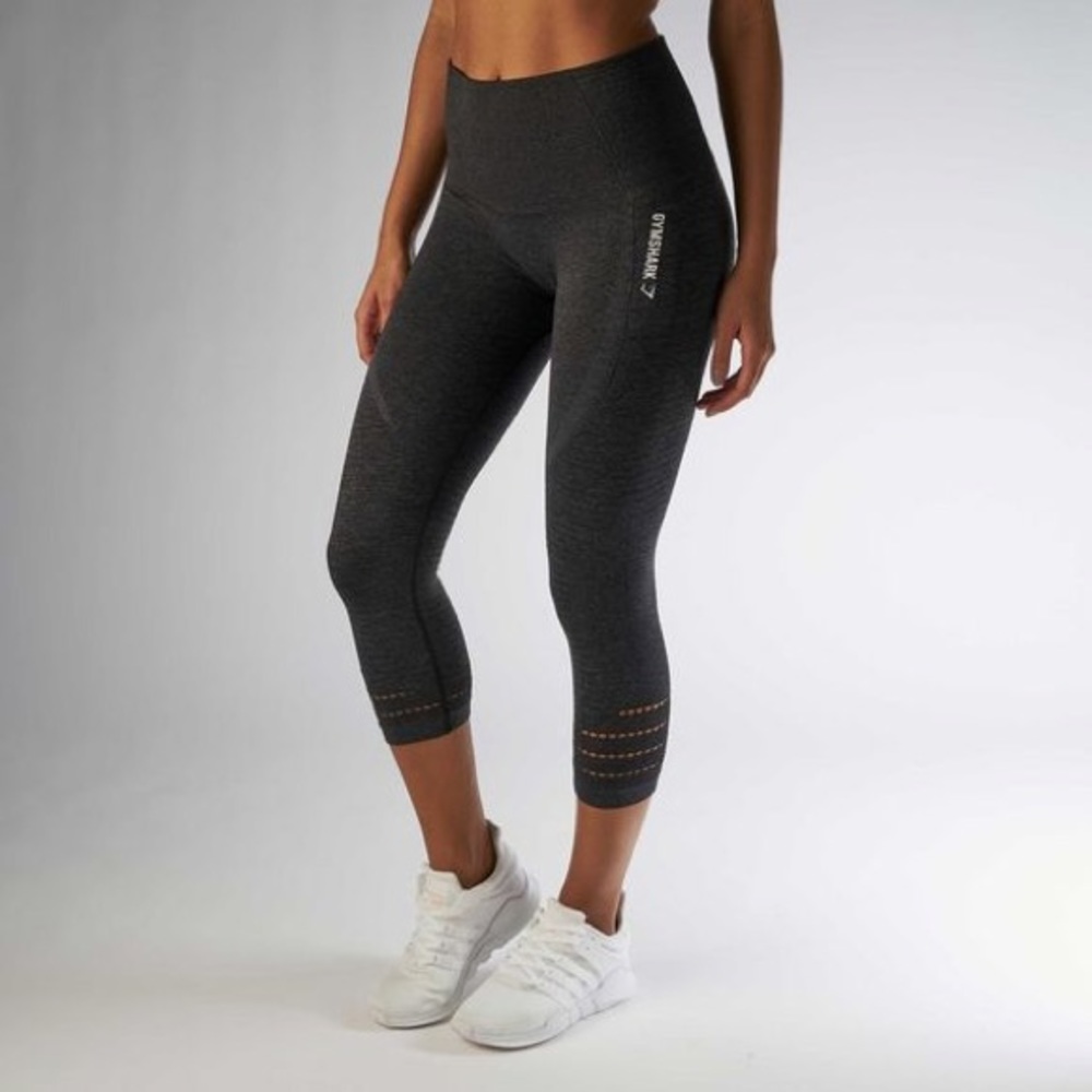Gymshark High Waisted Seamless Cropped Legging